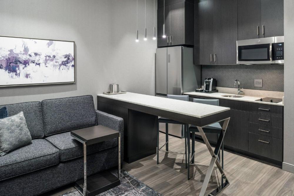 1 Bedroom Suite, 1 King, Sofa bed interior
